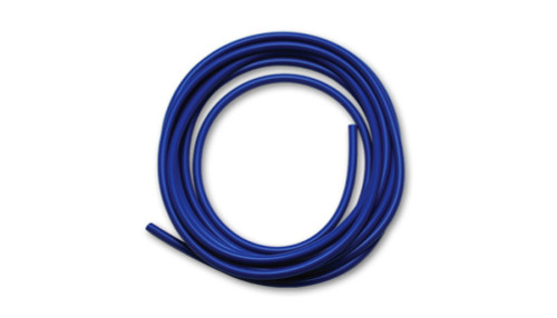 Vibrant 1/4in (6.35mm) I.D. x 25 ft. of Silicon Vacuum Hose - Blue