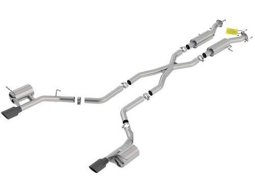 Borla ATAK Catback Exhaust w/ Black Tips for 18-20 Durango SRT 6.4L
