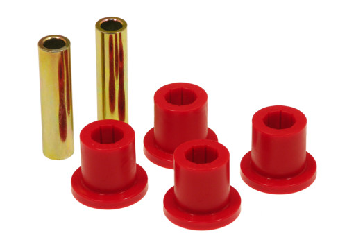 Prothane Front or Rear Frame Shackle Bushings - Red for 87-96 Jeep Wrangler - 1-803