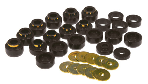 Prothane Body Mount - Black for 87-96 Jeep Wrangler - 1-105-BL
