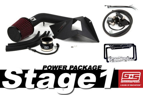 GrimmSpeed Stage 1 Power Package w/ Red Intake for 15-19 Subaru WRX - 191010-RD