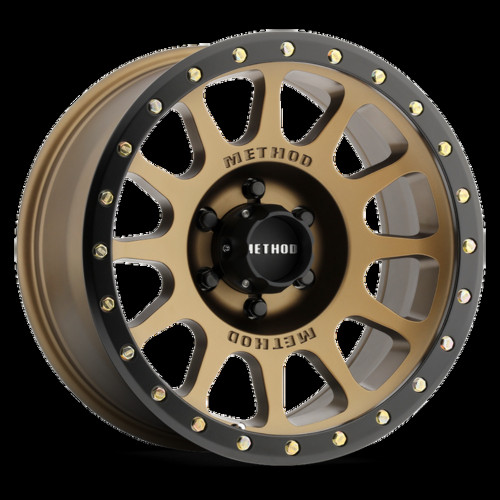 Method MR305 NV 17x8.5 0mm Offset 8x6.5 130.81mm CB Bronze/Black Street Wheel
