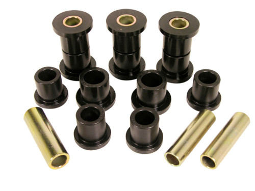 Prothane Spring & Shackle Bushings - Black for 66-72 Ford F100 4wd - 6-1008-BL
