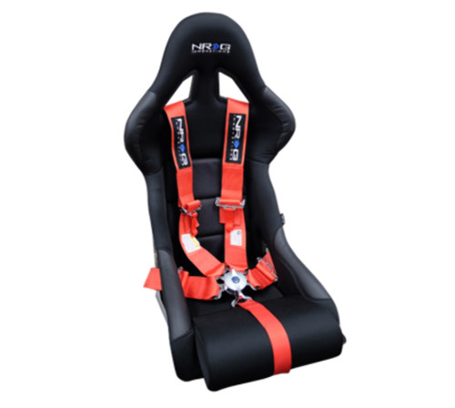 NRG 5PT 3" Seat Belt Harness / Cam Lock - Red