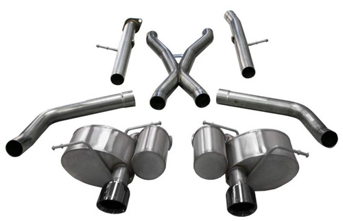 Corsa Xtreme 2.75" Catback 4.5" Black Tip Exhaust for 12-19 Grand Cherokee SRT