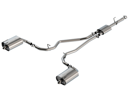 Borla 2020 Ford Explorer XLT/Limited Ecoboost 2.3L 2.25in S-type Exhaust - Turndown Tip