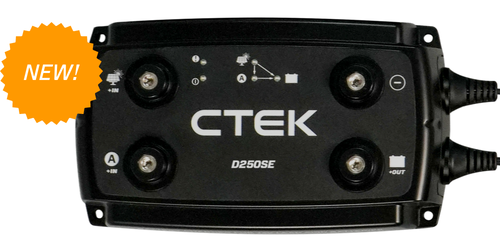 CTEK Battery Charger - D250SE- 11.5-23V - 40-315