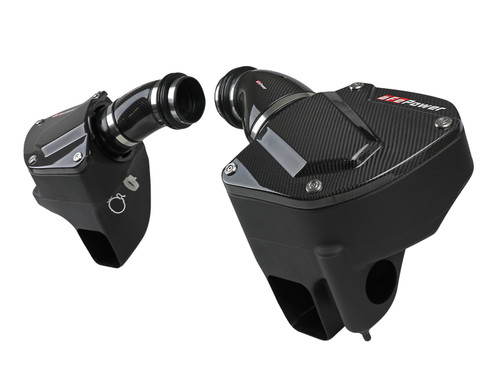 aFe Black Series Stage-2 Carbon Fiber Cold Air Intake System w/ Pro DRY S Media - 18-19 BMW M5 (F90)
