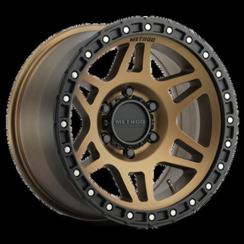 Method MR312 17x8.5 0mm 6x135 87mm CB Method Bronze/Black Street Loc Wheel
