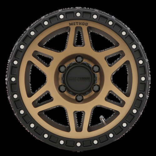 Method MR312 17x8.5 0mm 6x135 87mm CB Method Bronze/Black Street Loc Wheel