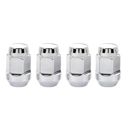 McGard Hex Lug Nut 7/16-20 / 3/4 Hex / 1.45in. Length (4-Pack) - Chrome