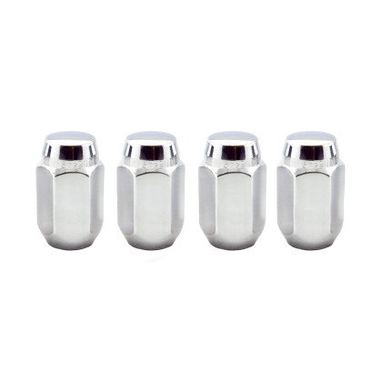McGard Hex Lug Nut (Cone Seat) 1/2-20 / 13/16 Hex / 1.5in. Length (4-Pack)