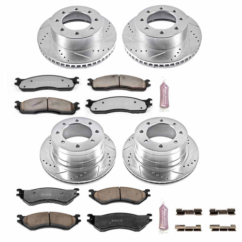 Power Stop Front & Rear Z36 Truck & Tow Brake Kit for 06-08 Dodge Ram 1500