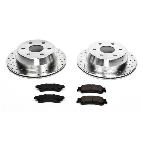 Power Stop Rear Z23 Evolution Sport Brake Kit for 03-05 Chevrolet Astro