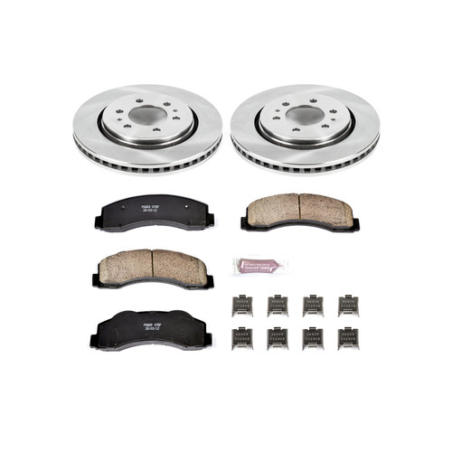 Power Stop Front Autospecialty Brake Kit for 10-18 Ford Expedition
