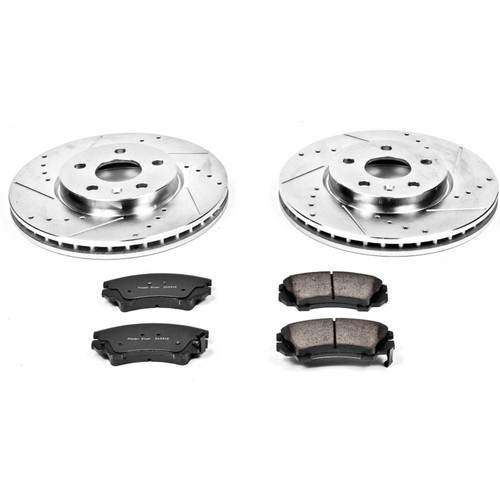 Power Stop Front Z23 Evolution Sport Brake Kit for 2017 Buick Regal