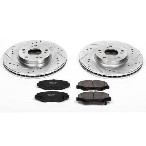 Power Stop Front Z23 Evolution Sport Brake Kit for 13-15 Acura ILX