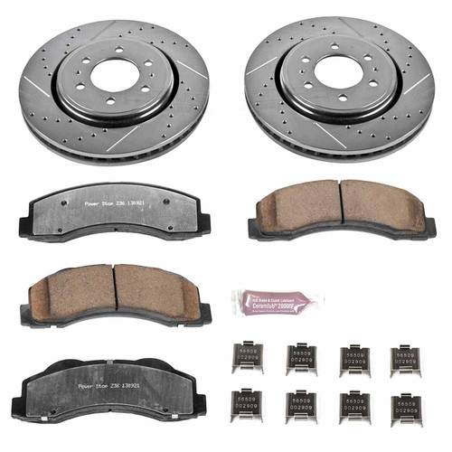 Power Stop Front Z36 Truck & Tow Brake Kit for 10-18 Ford Expedition