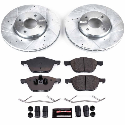 Power Stop Front Z23 Evolution Sport Brake Kit for 05-07 Ford Focus
