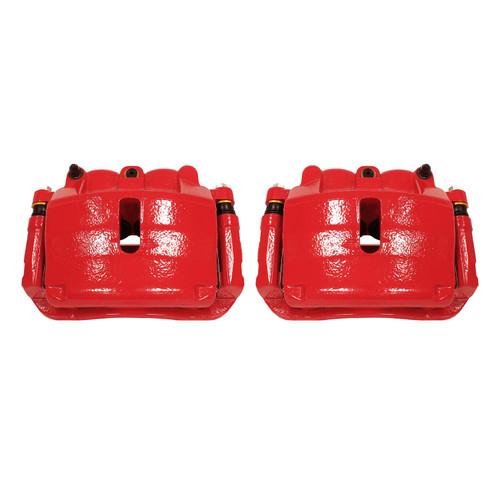 Power Stop Front Red Calipers w/Brackets for 2009 Ford F-150