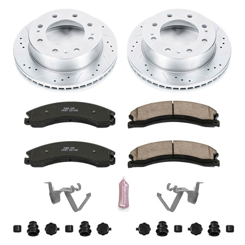 Power Stop Front Z23 Evolution Sport Brake Kit for 12-19 Silverado 2500 HD