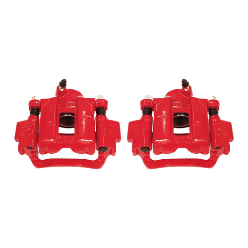 Power Stop Rear Red Calipers w/Brackets for 10-18 Lexus GX460 / 4Runner