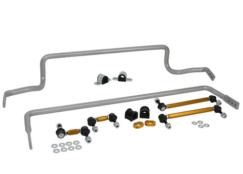 Whiteline Front & Rear Sway Bar Kit for 08-17 Mitsubishi Lancer