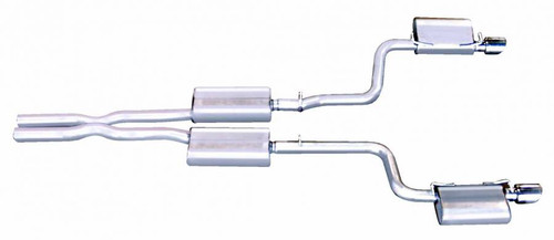 Gibson Dual Exhaust Stainless for 06-10 Dodge Charger SRT-8 / Magnum 6.1L