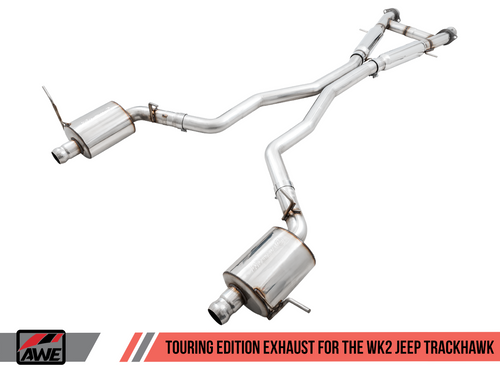 AWE Touring Edition Exhaust for Jeep Grand Cherokee SRT/Trackhawk