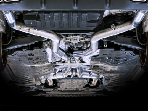 AWE Track Edition Exhaust for 19+ Mercedes W205 AMG C63/S Coupe (no tips)