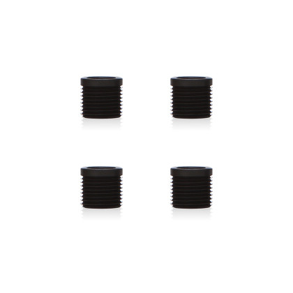 Mishimoto Weighted Grip Shift Knob - Black / Black