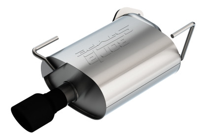 Borla S-Type Rear Section - Ceramic Black Exhaust for 19-20 Subaru Forester 2.5L