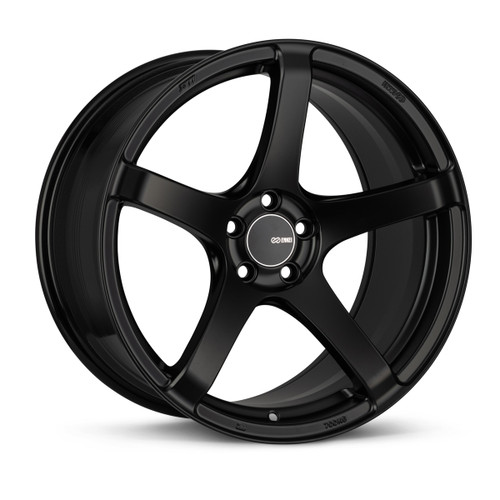 Enkei Kojin 17x8 40mm Offset 5x114.3 Bolt Pattern 72.6mm Matte Black Wheel