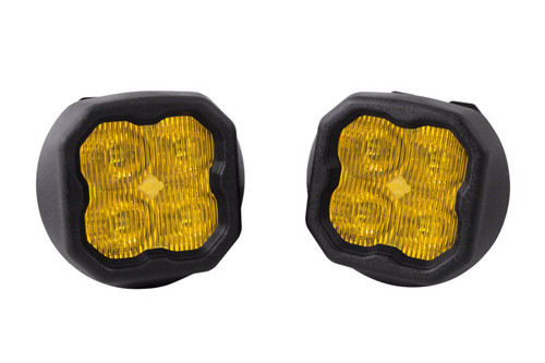 Diode Dynamics  Worklight SS3 Pro Type GM Kit Yellow SAE Fog for GM Trucks