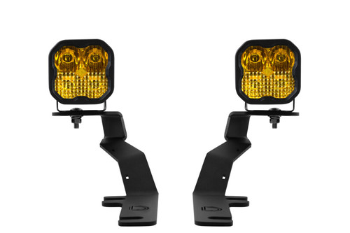 Diode Dynamics SS3 LED Sport Yellow Combo Ditch Light Kit for 15+ F-150/Raptor
