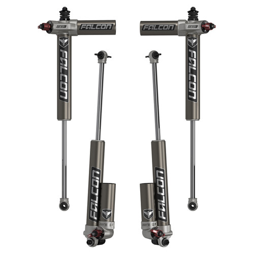 TeraFlex Falcon Series 3.3 Fast Adjust Piggyback Shock Kit for JK Wrangler 2dr