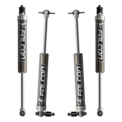 TeraFlex Falcon Series 2.1 Monotube Shock Absorber Kit - All 4 for JKU Wrangler