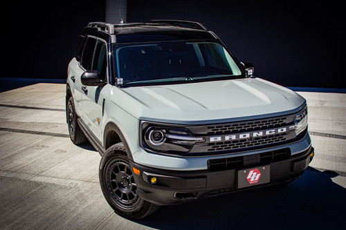 Baja Designs Squadron Pro Spot LED Light Pods - Clear for 21+ Ford Bronco Sport