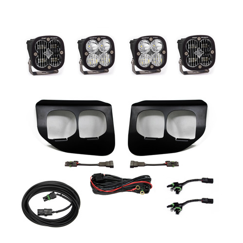 Baja Designs Fog Lights Dual FPK SAE White / Sport White for 20+ Ford Super Duty