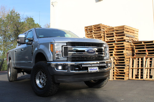 Baja Designs White Fog Lights Fog Pocket Kit for 17-18 Super Duty