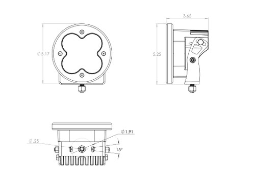 Baja Designs Spot XL Sport Driving/Combo LED Light Pod - Clear
