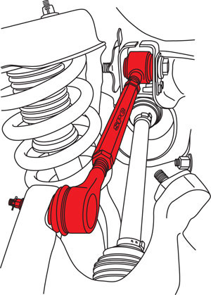 SPC Performance Adjustable Rear Camber Arm for 09-17 Ford Expedition