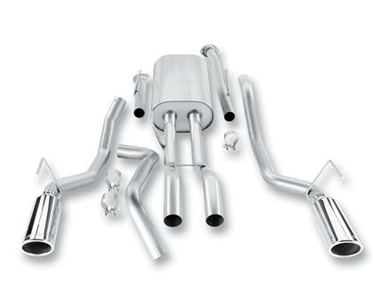 Borla Touring Catback Exhaust Polished Tip for 09-13 Toyota Tundra