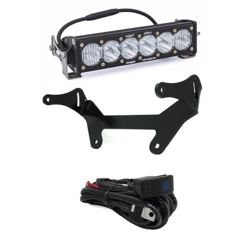 Baja Designs OnX6 Shock Mount Kit w/ 10" OnX6+ Light Bar for Can-Am Maverick X3