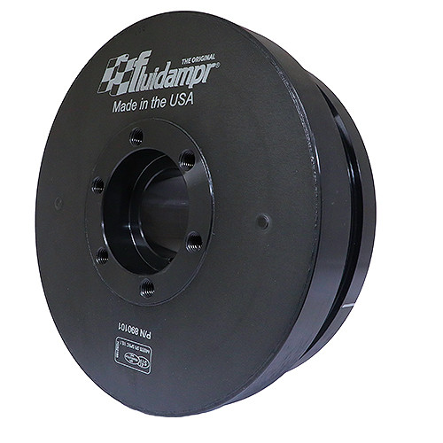 Fluidampr Steel Externally Balanced Damper for 2001-2005 GM Duramax 6.6L