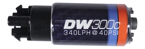 DeatschWerks 340lph DW300C Compact Fuel Pump w/ Mounting Clips