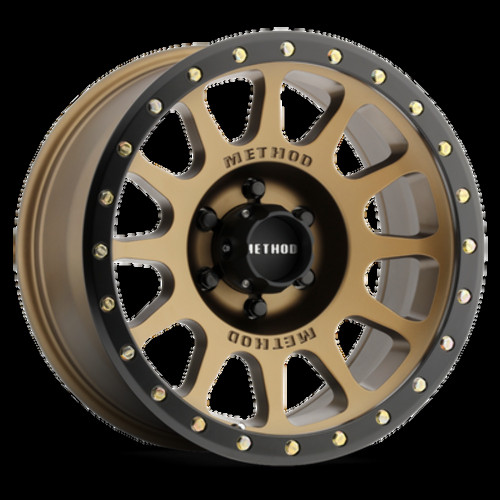 Method MR305 NV 20x10 -18mm 6x135 94mm CB Method Bronze/Black Street Loc Wheel