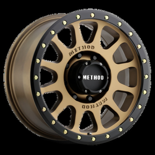 Method MR305 NV 20x9 +25mm 5x150 CB Method Bronze/Black Street Loc Wheel
