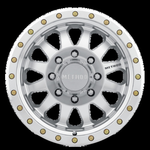 Method MR304 Double Standard 17x8.5 0mm Offset 5x5.5 108mm CB Machined Lip Wheel