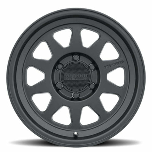 Method MR316 17x8.5 0mm Offset 6x135 87mm CB Matte Black Wheel